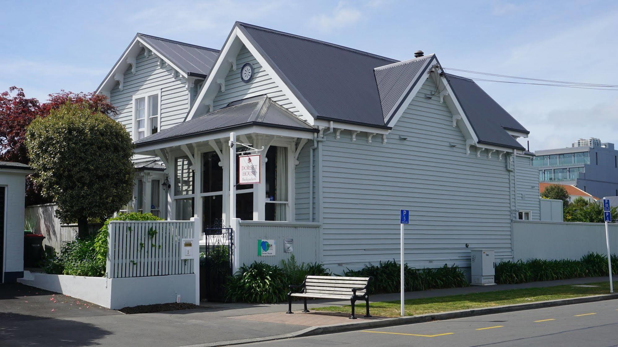 Dorset House Backpackers Vandrehjem Christchurch Eksteriør billede